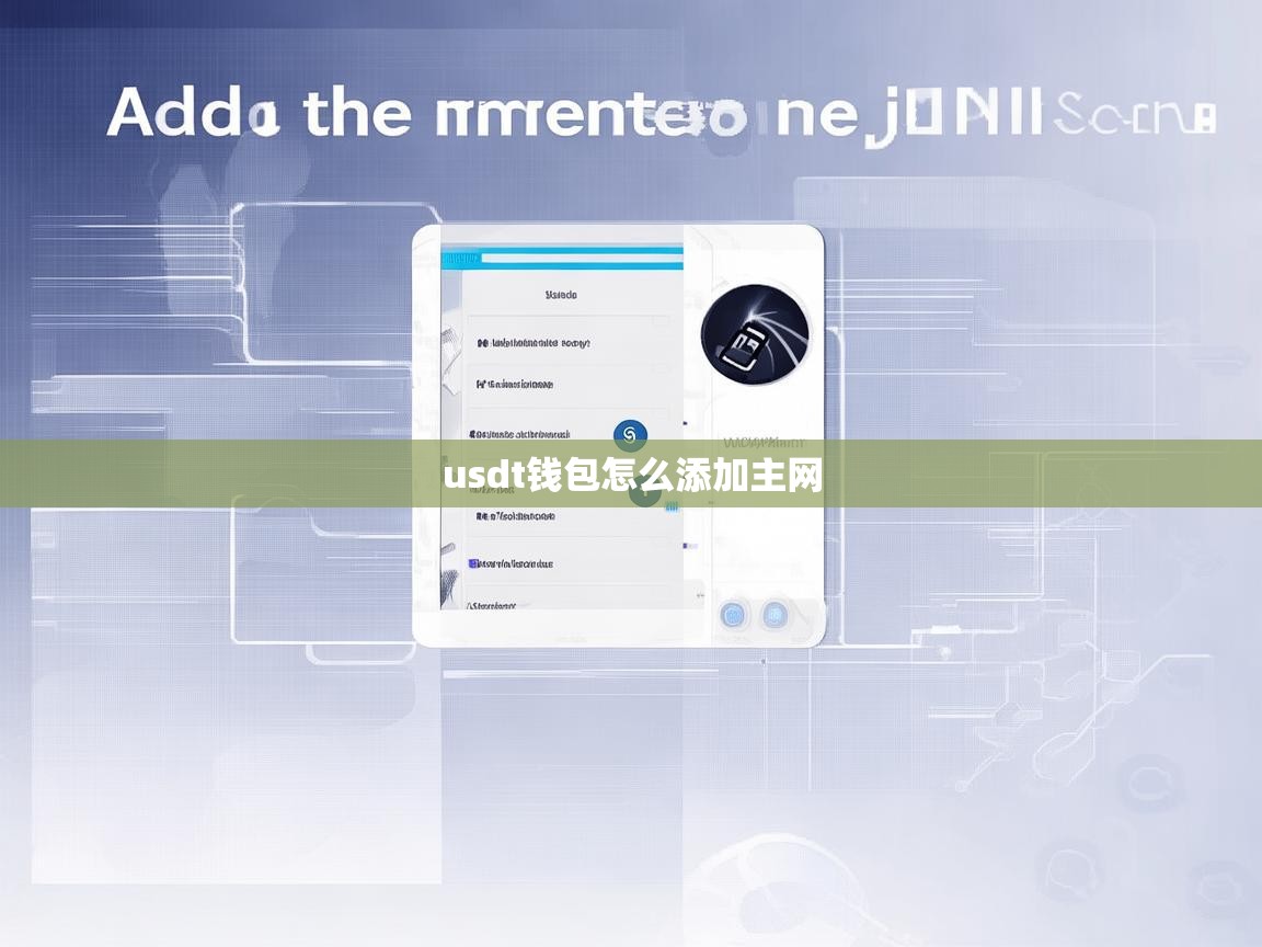 USDT钱包如何添加主网？详细教程分享