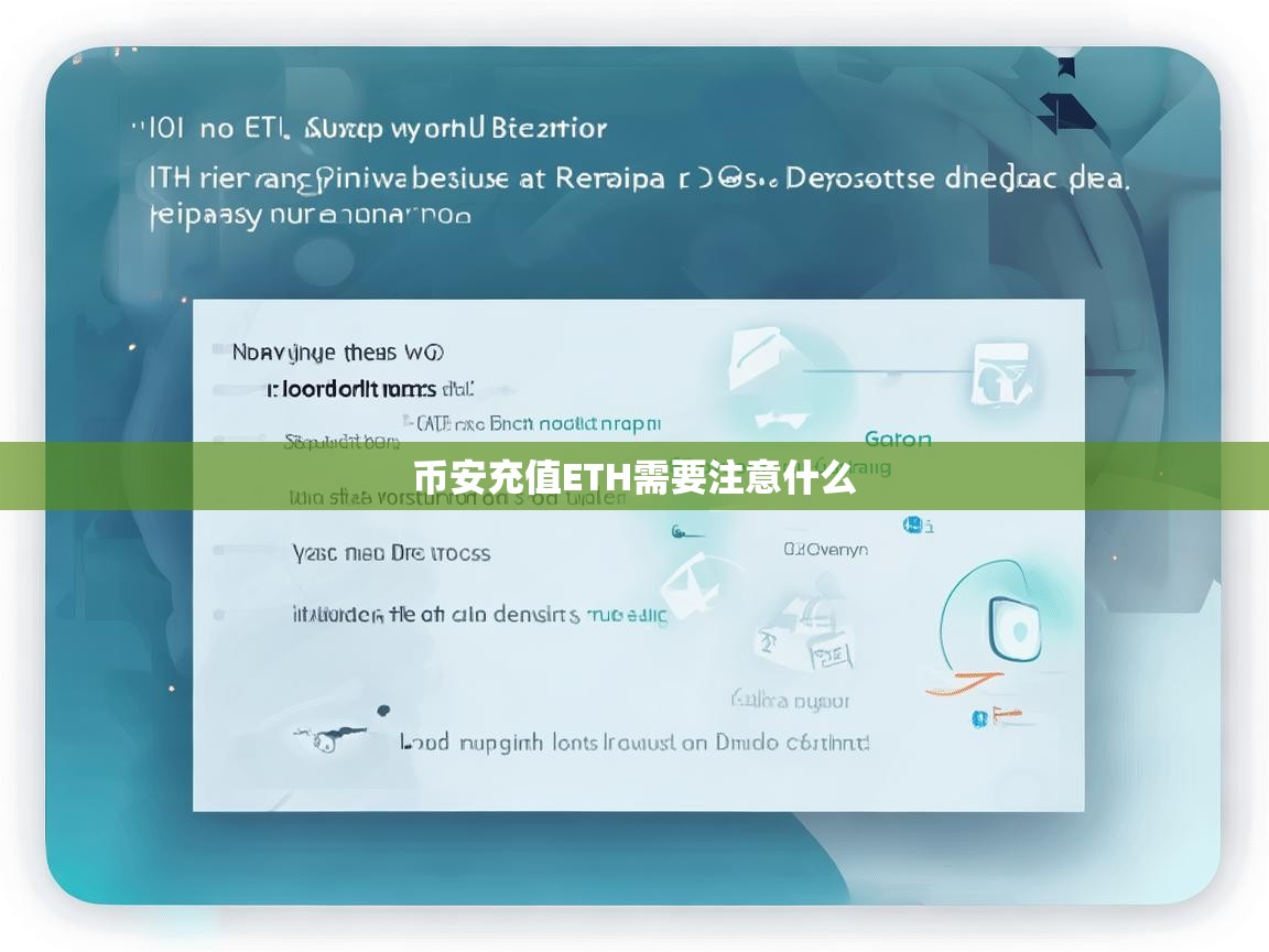 币安充值ETH需要注意什么？