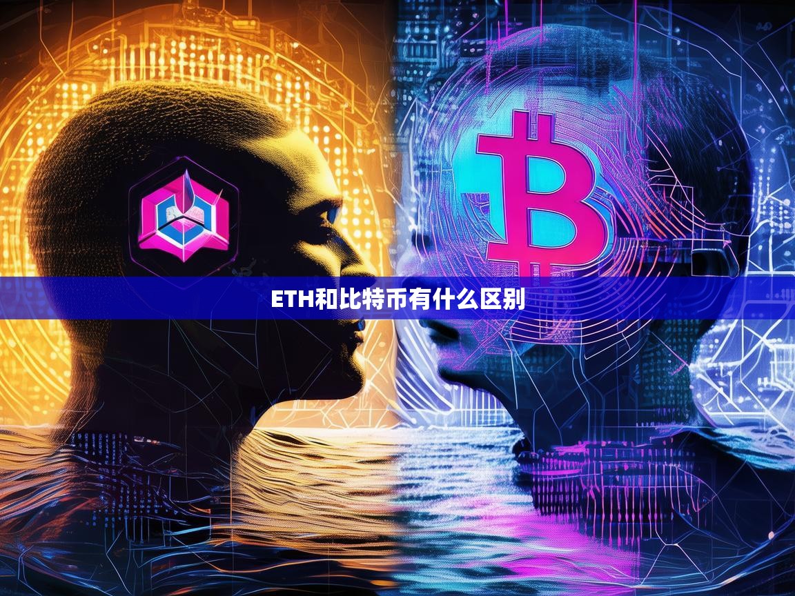 ETH与比特币有什么区别？深度解析两大加密货币的差异